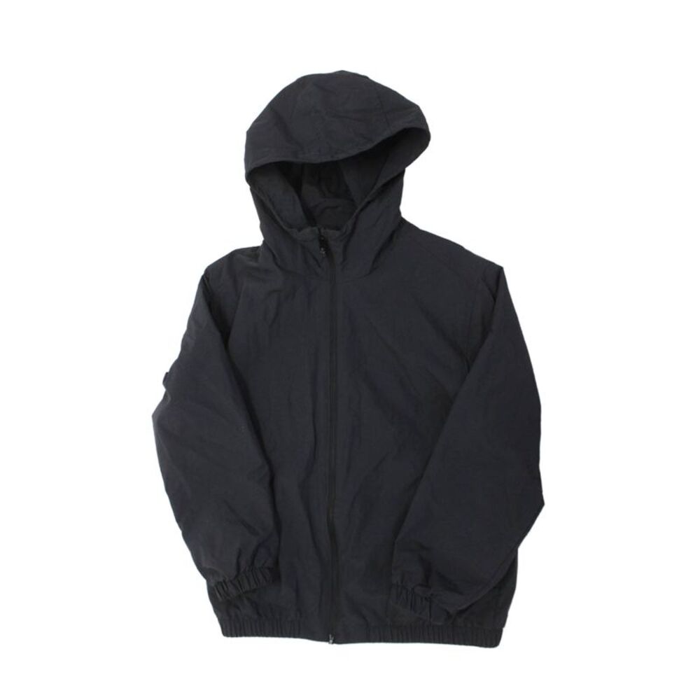 Zara Childrens Boys Full Zipper Hooded Rain Jacket Grey Size 13-14